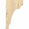 Ekena Millwork Pescadero Rough Sawn Corbel, Douglas Fir, 4"W x 6"D x 10"H COR04X06X10PEC00RDF - alternate 4
